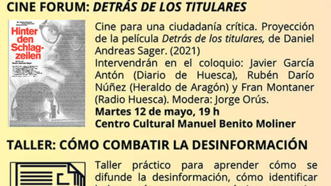 20260504 Huesca Contra la desinformaci&oacute;n