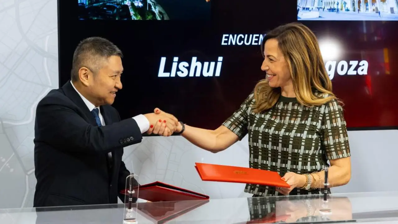20260511 Zaragoza acuerdo con Economia y comercio Lishui
