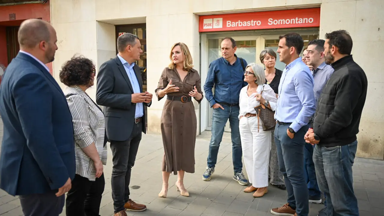 202605120 PSOE Pilar Alegr&iacute;a exige mejoras hospital Barbastro