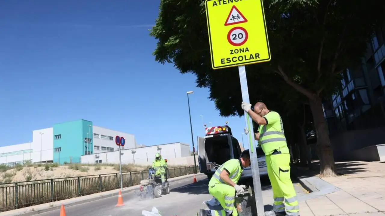 20260610 zaragoza se&ntilde;alizacion distrito sur entorno escolar