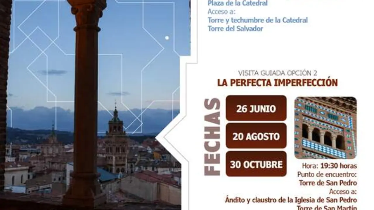 20260617 Teruel cartel visitas mud&eacute;jares