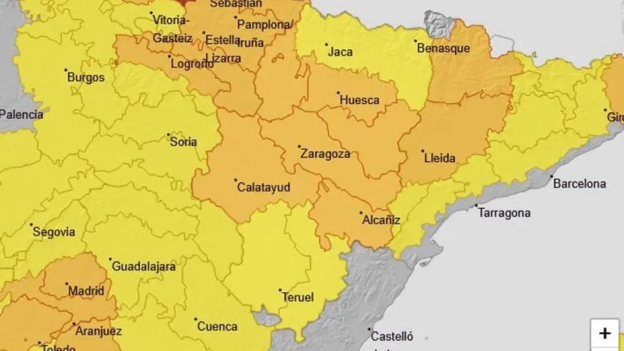 20260620 aragon alerta naranja temperatura maximas