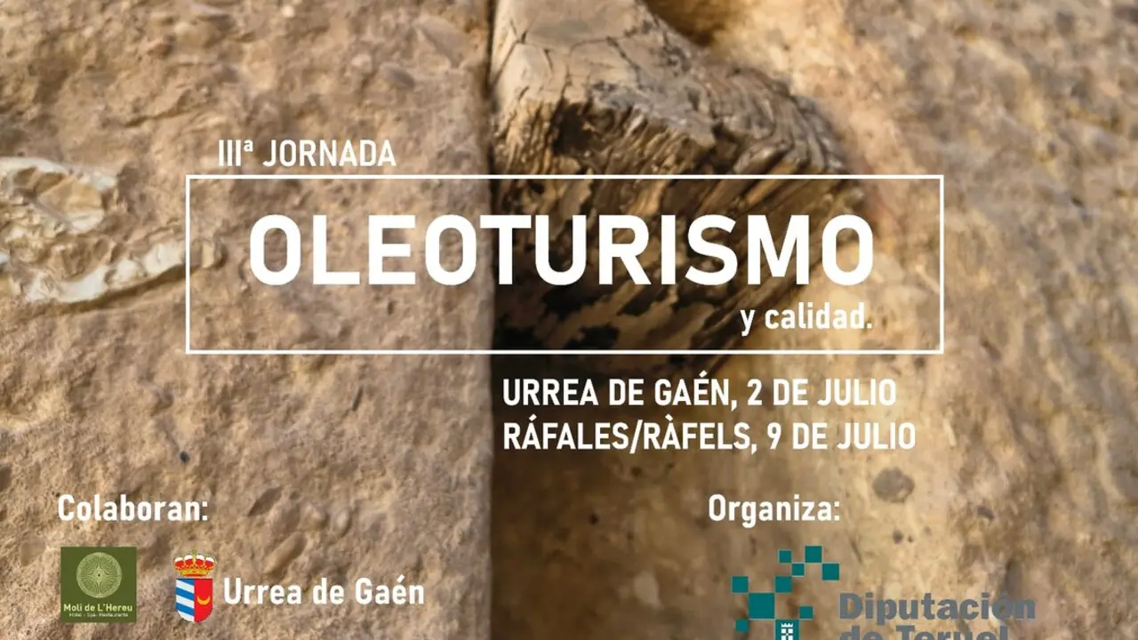 20260622 Oleoturismo jornadas Alca&ntilde;iz