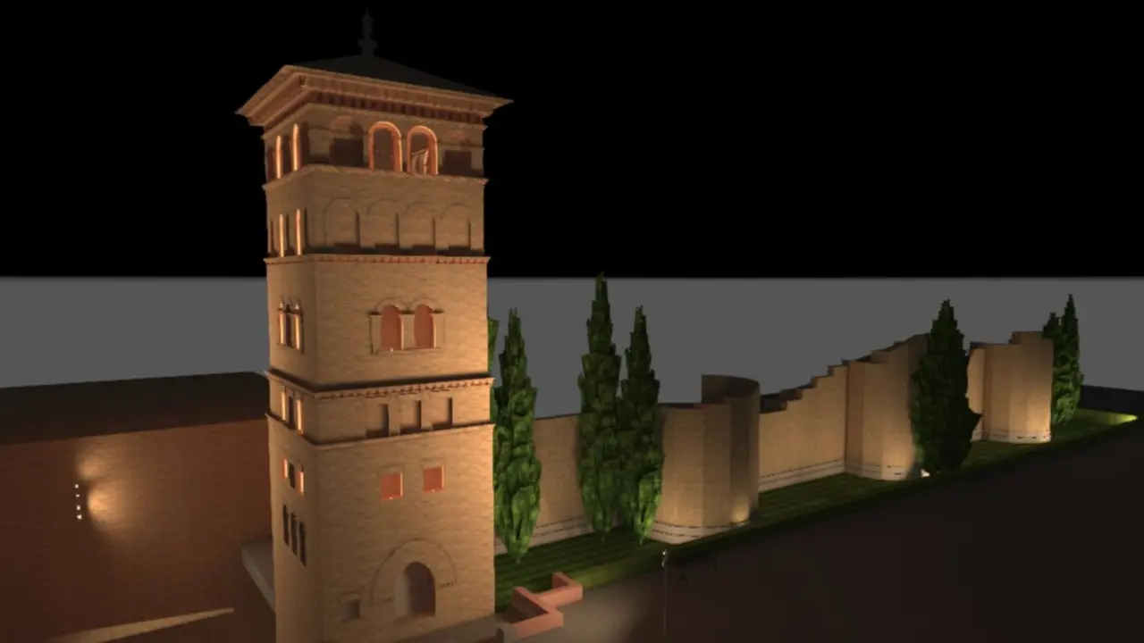20260705 zaragoza  iluminacion monumental zuda_y_muralla