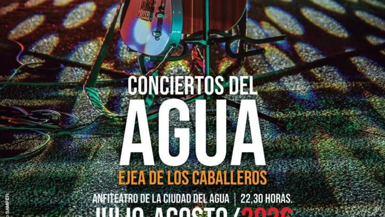 20260708  Conciertos del Agua Ejea Cartel