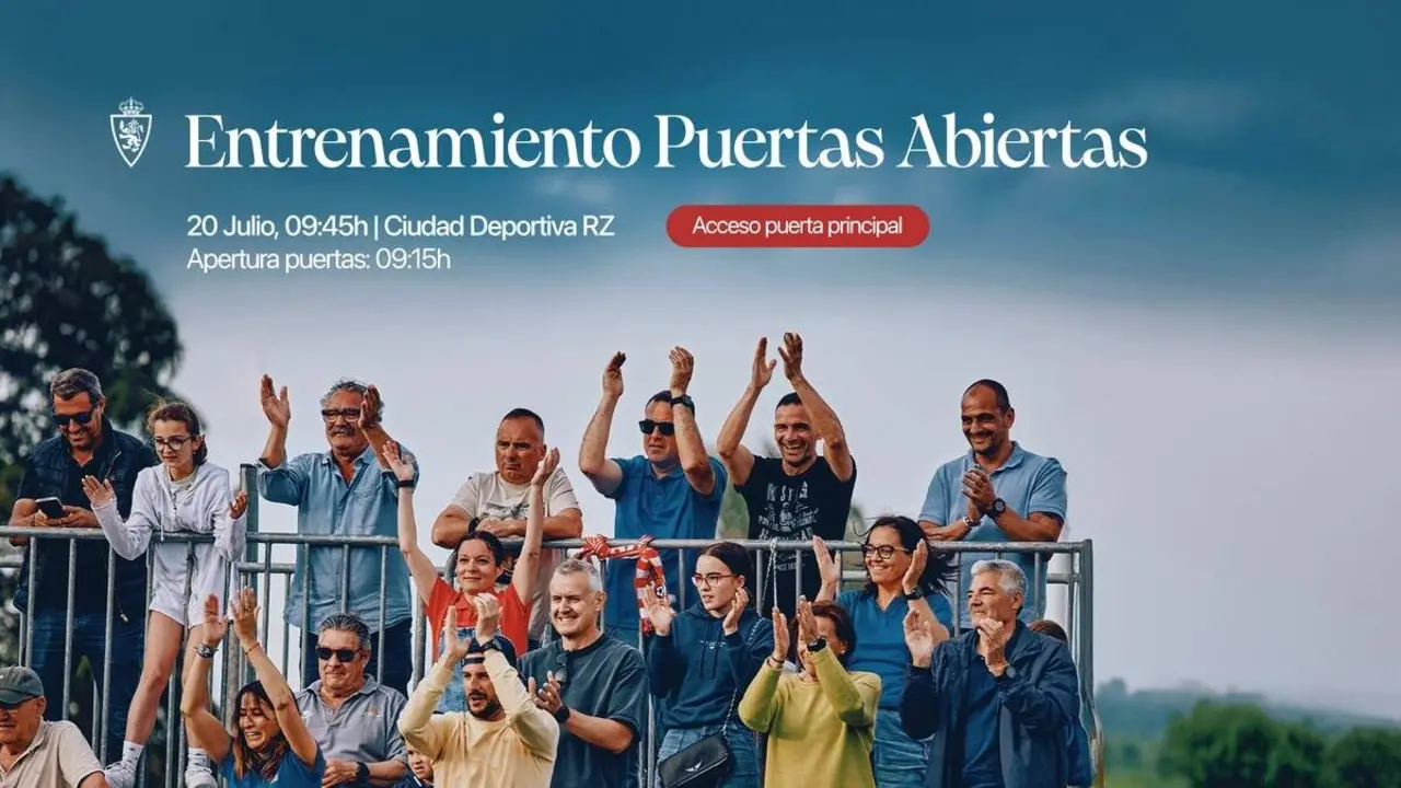 20260719 real zaragoz aprimer entrenamiento puertas abiertas