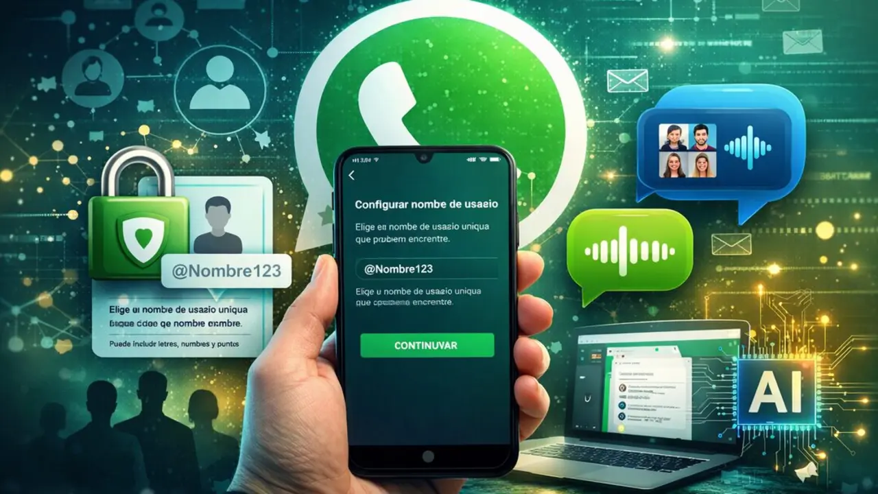 20260721 WhatsApp se renueva nombres de usuario y mejoras en llamadas