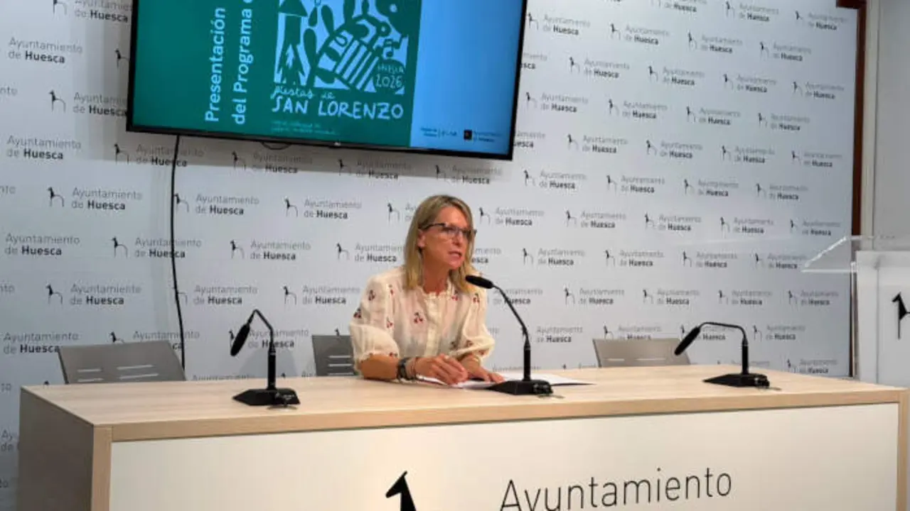 20260722 Huesca PRESENTACI&Oacute;N PROGRAMA FIESTAS SAN LORENZO