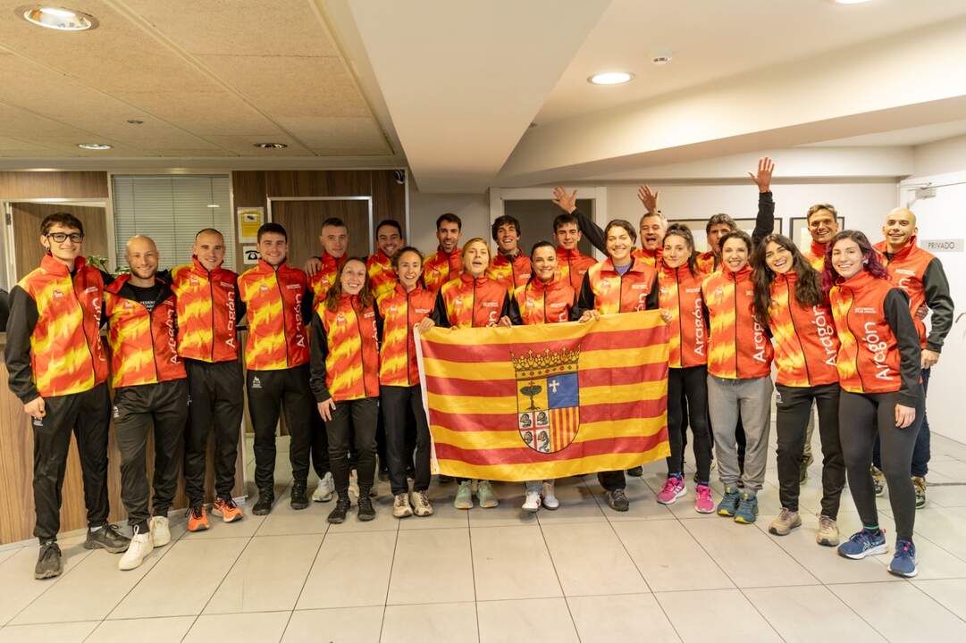 20260125 Equipo de Aragón de carreras por montaña